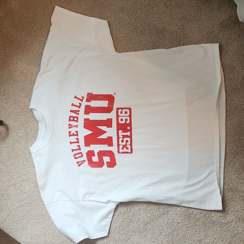 SMU volleyball ball shirt